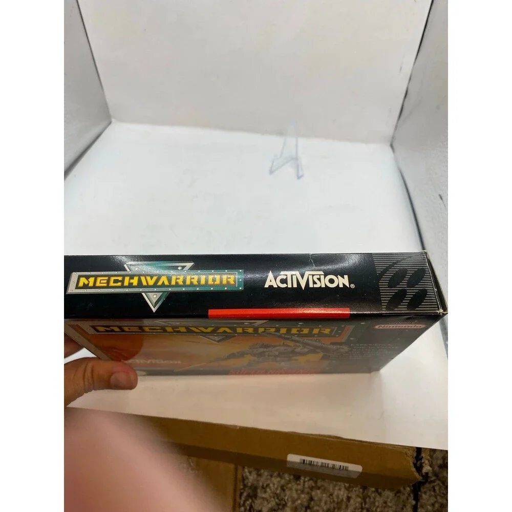 Mechwarrior Super Nintendo SNES Complete Authentic Cartridge Box Manual CIB